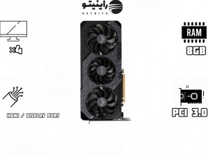 کارت گرافیک استوک ASUS TUF Gaming X3 Radeon RX 5600 XT EVO OC