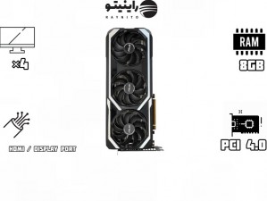 کارت گرافیک استوک ایسوس مدل Asus RTX 3070  Shark MEGALODON OC LHR 8GB