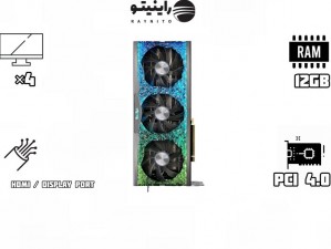 کارت گرافیک استوک RTX 3080 Ti Palit GameRock 12GB