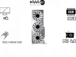 کارت گرافیک استوک Gigabyte GeForce RTX 3080 Vision OC 10GB