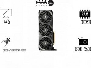کارت گرافیک استوک ام اس آی مدل GeForce RTX 3080 VENTUS 3X 10G OC