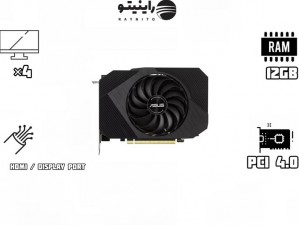 کارت گرافیک  استوک ایسوس مدل GeForce RTX 3060 PHOENIX