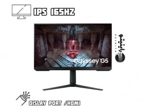 مانیتور 27" Odyssey G5 (G51C) WQHD 165Hz Gaming Monitor سامسونگ (استوک)