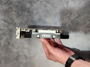 کارت گرافیک  Radeon RX 460 2G OC برند ام اس ای (استوک)