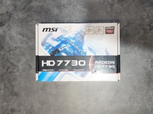 کارت گرافیک Msi Radeon HD7730 2GB برند ام اس آی (استوک)