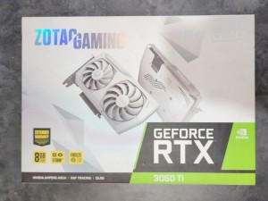کارت گرافیک ZOTAC GAMING GeForce RTX 3060 Ti AMP White Edition LHR(استوک)