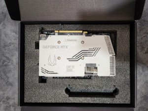 کارت گرافیک ZOTAC GAMING GeForce RTX 3060 Ti AMP White Edition LHR(استوک)