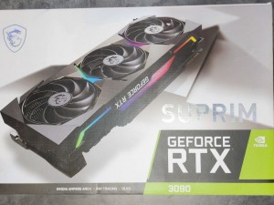 کارت گرافیک ام اس آی مدل GeForce RTX 3090 SUPRIM X (استوک)