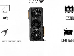 کارت گرافیک استوک Radeon RX 6800 XT Asus Tuf 16GB Oc
