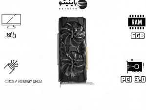 کارت گرافیک استوک گین وارد مدل  GTX 1660 Super Gainward Ghost 6 Gb