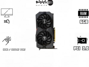 کارت گرافیک استوک ASUS ROG STRIX GTX 1660 Super O6GB با ظرفیت  6 گیگابایت