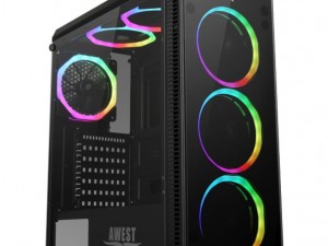 قاب کیس گیمینگ GT-AV05-BG ARGB برند اوست (استوک)