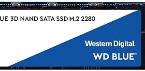 حافظه SSD  اس اس دی Western Digital 2TB WD Blue 3D NAND Internal PC SSD - SATA III 6 Gb/s, M.2 2280 با ظرفیت 2 ترابایت (استوک)