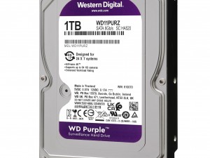 حافظه Western Digital 1TB WD Purple  HDD - SATA 6 Gb/s, 64 MB Cache, 3.5 با ظرفیت 1 ترابایت (استوک)