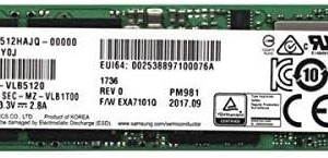 حافظه SSD  اس اس دی Samsung SSD PM981 512GB M.2 bulk  ظرفیت  512 گیگابایت (استوک)