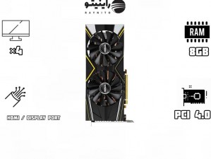 کارت گرافیک استوک ASRock Radeon RX 5700XT Challenger 8G OC 8GB با ظرفیت 8 گیگابایت