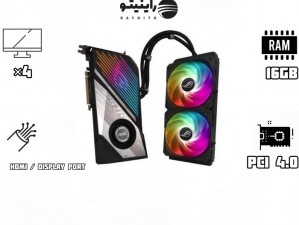 کارت گرافیک استوک ایسوس مدل ROG STRIX LC RX6900XT O16G GAMING