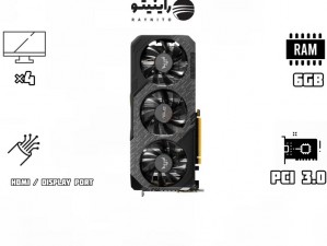کارت گرافیک استوک GTX  1660 Super Asus Tuf 6GB 3X Fan