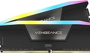 رم کامپیوتر CORSAIR Vengeance RGB DDR5 RAM 64GB (2x32GB) 6000MHz CL38