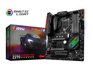 مادربرد استوک Z270 Carbon Pro msi DDR4