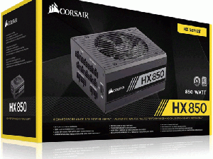 منبع تغذیه آکبند Corsair HX850 850W Full Modular 80 Plus Platinum  وات 850
