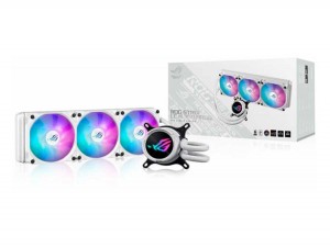 خنک کننده پردازنده ایسوس مدل Asus ROG STRIX LC III 360 ARGB White(استوک)