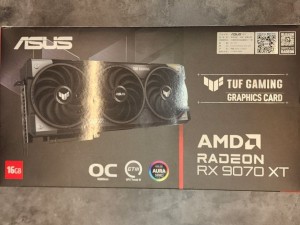 کارت گرافیک ایسوس مدل TUF Gaming RX 9070 XT OC حافظه 16 گیگابایت