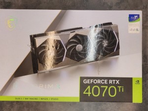 کارت گرافیک استوک ام اس آی مدل GeForce RTX 4070 Ti SUPRIM X 12G