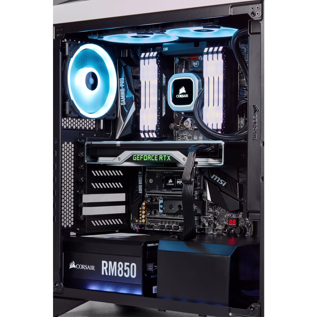 منبع تغذیه استوک کورسیر فول ماژولار 850 وات مدل RM850