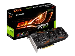 کارت گرافیک استوک GeForce GTX 1070 G1  Gigabyte Gaming 8G