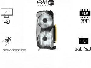 کارت گرافیک استوک  GALAX GeForce RTX 2060 (1-Click OC) 6GB