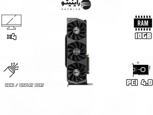 کارت گرافیک استوک زوتک مدلZotac Gaming GEFORCE RTX 3080 Trinity OC 10GB