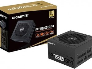 منبع تغذیه استوک ماژولار Gigabyte GP-P750GM PC voeding 750W 80PLUS Golda