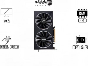 کارت گرافیک استوک PowerColor AMD Radeon RX 5700 XT Red Dragon 8GB