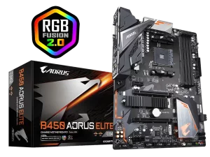 مادربرد استوک  B450 AORUS ELITE DDR4 Gigabyte