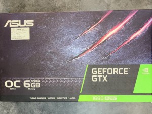 کارت گرافیک استوک ASUS GTX 1660 SUPER GAMING OC برند ایسوس