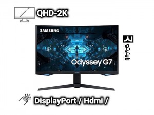 مانیتور استوک Samsung C27G75TQSM گیمینگ