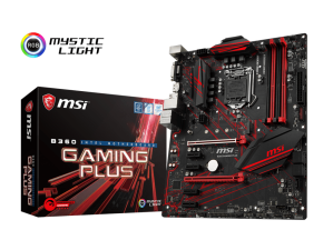 مادربرد استوک B360 Msi Gaming Plus DDR4