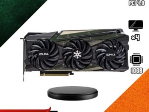 کارت گرافیک استوک INNO3D GEFORCE RTX 3080 ICHILL X4 با ظرفیت 10 گیگابایت