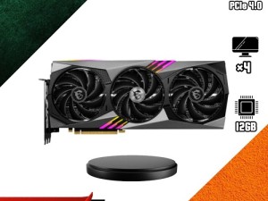کارت گرافیک استوک ام اس آی مدل RTX 4070 Ti  MSI GAMING X TRIO 12G