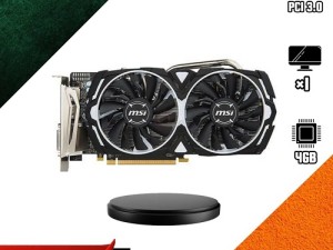 کارت گرافیک استوک ام اس آی مدل MSI RX 470 ARMOR 4G OC DVI Port