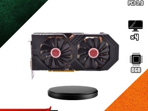 کارت گرافیک استوک XFX AMD Radeon RX 590 Fatboy 8GB 1580Mhz