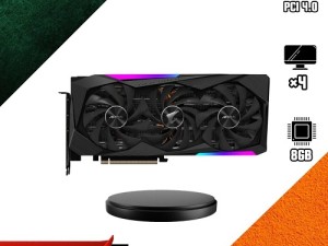 کارت گرافیک استوک AORUS GeForce RTX 3060 Ti MASTER 8G Gigabyte