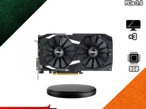 کارت گرافیک استوک Asus Dual Radeon RX 580 8GB