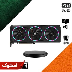 کارت گرافیک استوک AORUS GeForce RTX 3060 Ti ELITE 8G
