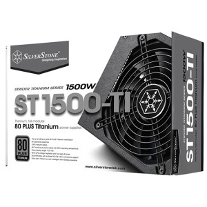 منبع تغذیه استوک SilverStone ST1500-TI فول ماژولار 1500w 80plus Titanium