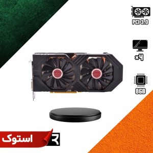 کارت گرافیک ایکس اف ایکس مدل XFX RX 580 8GB GDDR5  OC Plus آکبند