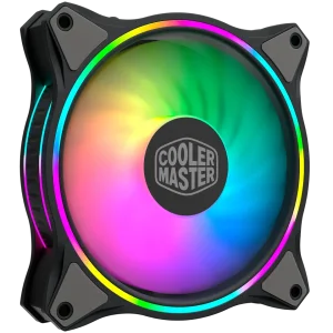فن خنک کننده استوک MasterFan MF120 Halo ARGB 120mm CoolerMaster