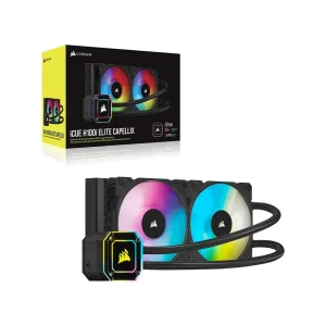 خنک کننده پردازنده استوک iCUE H100i ELITE CAPELLIX Corsair
