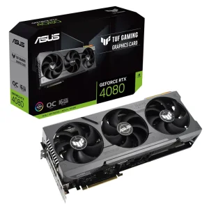 کارت گرافیک استوک ایسوس مدل  TUF Gaming GeForce RTX™ 4080 16GB GDDR6Xبا ظرفیت 16 گیگابایت